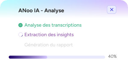 ANoo IA, Analyse en cours